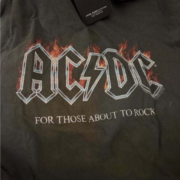 Junk Food Clothing ACDC Black Graphic T-Shirt - Picture 2 of 3